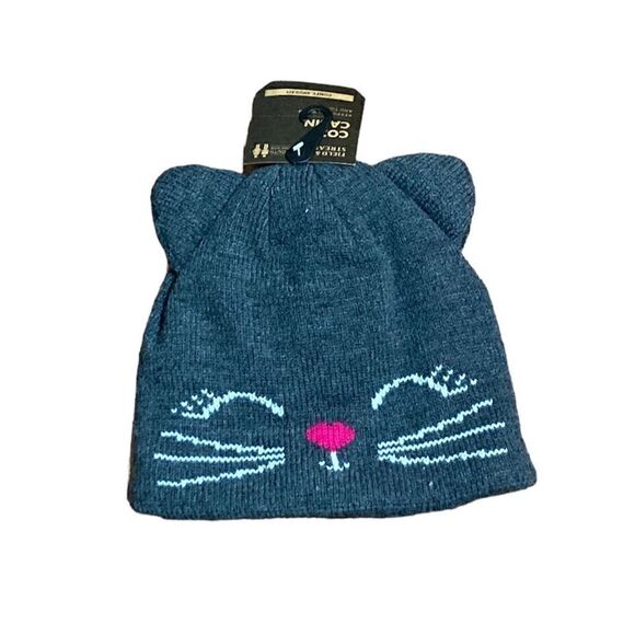 Field And Stream Cozy Cabin Gray Kitten Hat, Size Y, NWT - Picture 1 of 5
